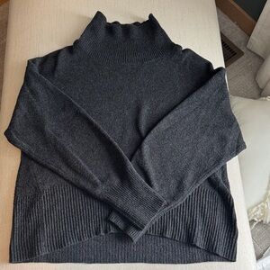 a new day Charcoal Knit Turtleneck Sweater
